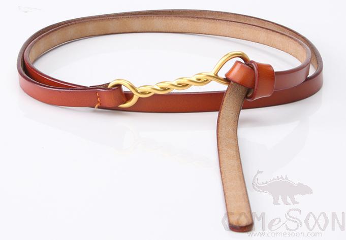 Two-layer cowhide belt-1*110cm