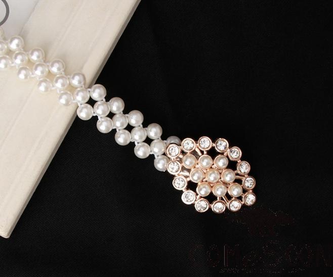 Pearl belt -2*67cm