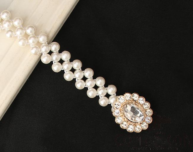 Pearl belt -2*67cm