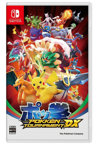 Nintendo Switch - console game - pokken tournament - DX