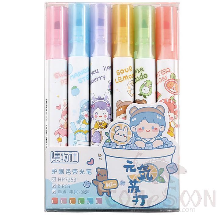 Highlighter-6pcs/1 set