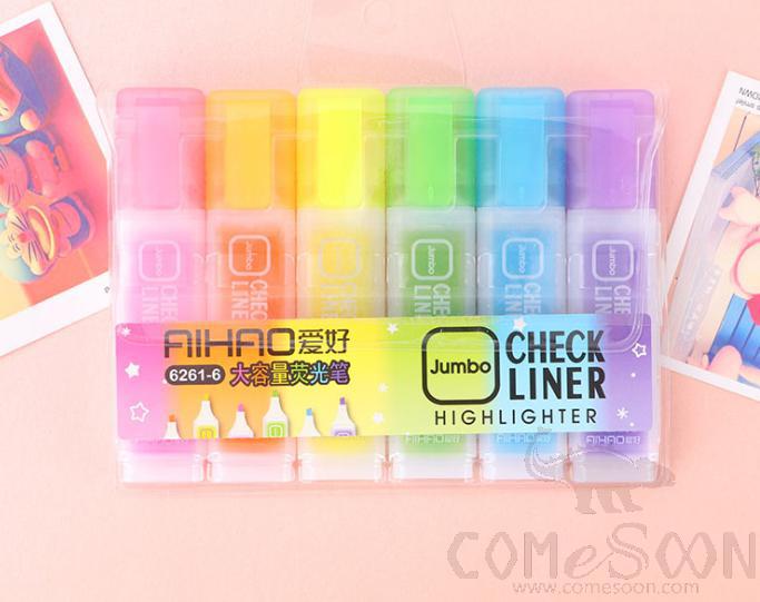 Highlighter-6pcs/1 box