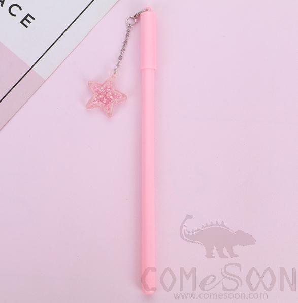 Crystal pendant gel pen-0.5mm