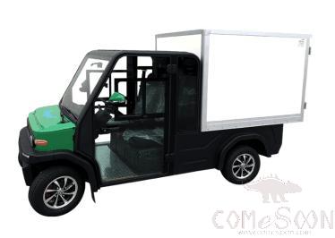 Truck - totally enclosed - lithium battery - 2000L - Mileage(1000km) - Double door design