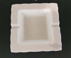Bonechina Poya series Square Ashtray s-sized