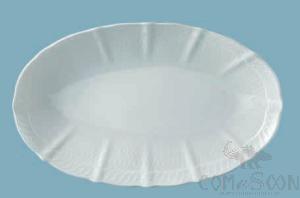 Bonechina Poya series Oval Fish Plate 10&quot;