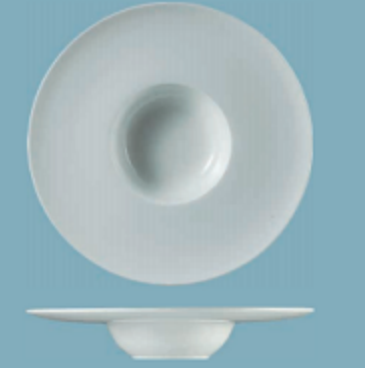 Bonechina Poya series Wide Edge Pasta Plate 12&quot;