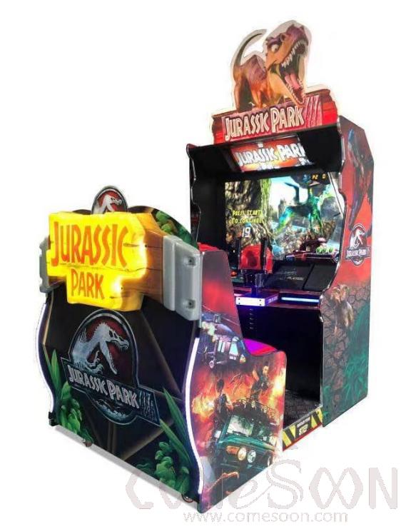 Arcade game - shooting game - Jurassic shooting