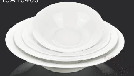Kngmi Bonechina Series Salad Deep Plate 7.75&quot;