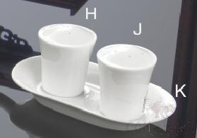 Kngmi Bonechina Series Salt Shaker 3 holes