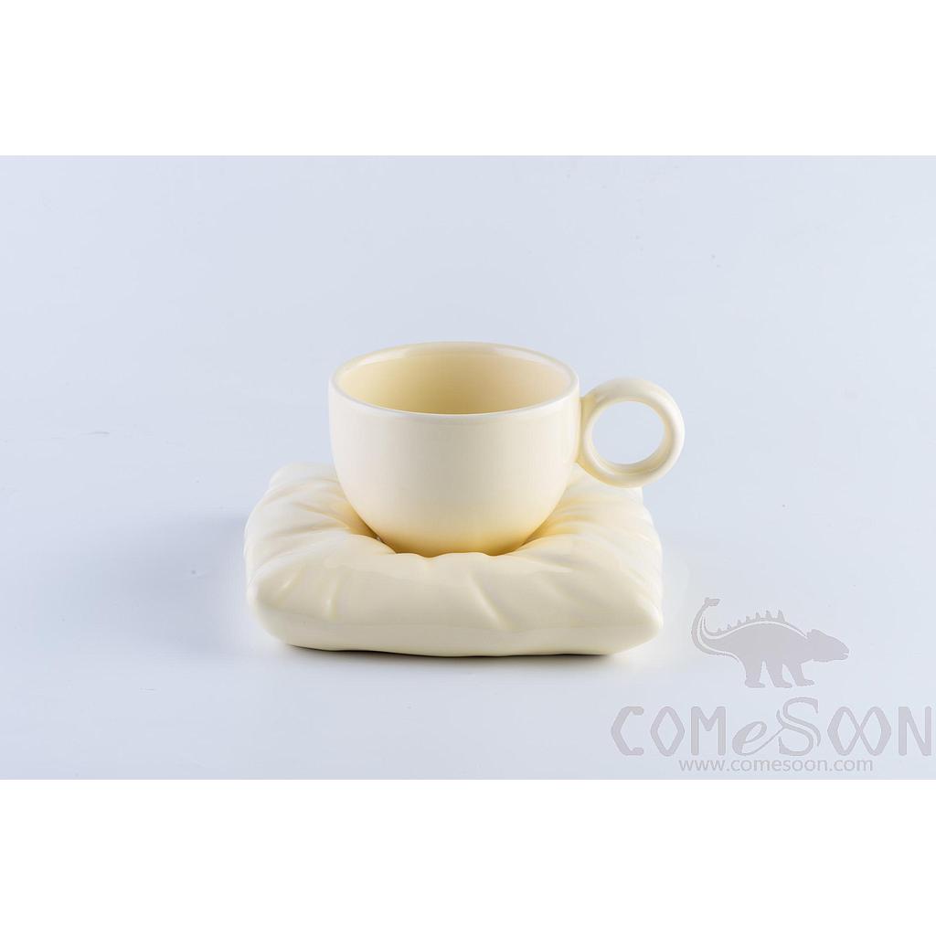 Pillow Coffee Cup
Cream Yellow 200ml