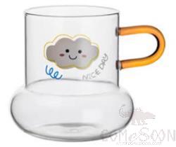 Ins Style Lovly Glass Cup 540ml