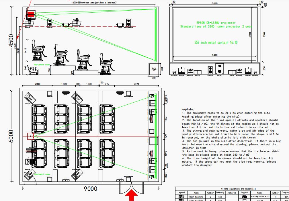 7D Cinema-24 seats