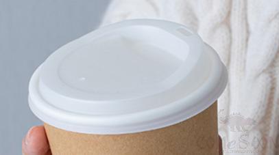 PLA Coffe Cup  Lid 90mm for 10/12/16 oz，D90mm