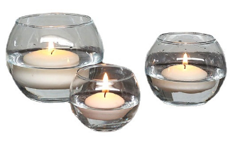 Candle Glass Cup D10.5