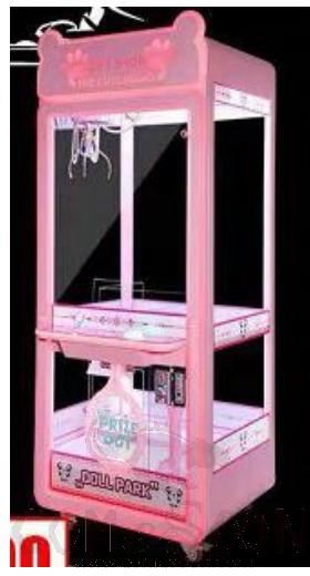 Doll clamping machine - crown telephone booth