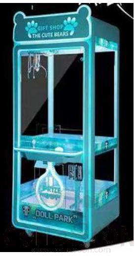 Doll clamping machine - crown telephone booth