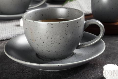 Coffee Cup Set 200ml Grey