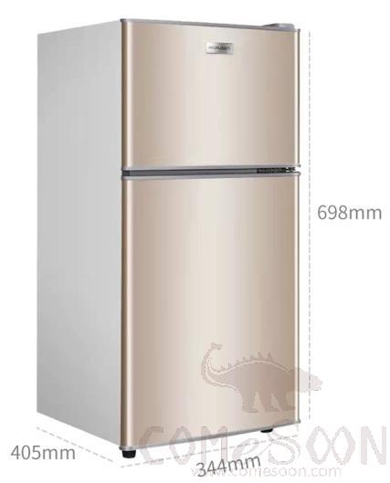 Mini Refrigerators - Fashion Gold - Total capacity:42L - thickened
