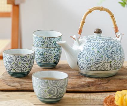 Japanese Tea Pot Set 5pcs set
pattern