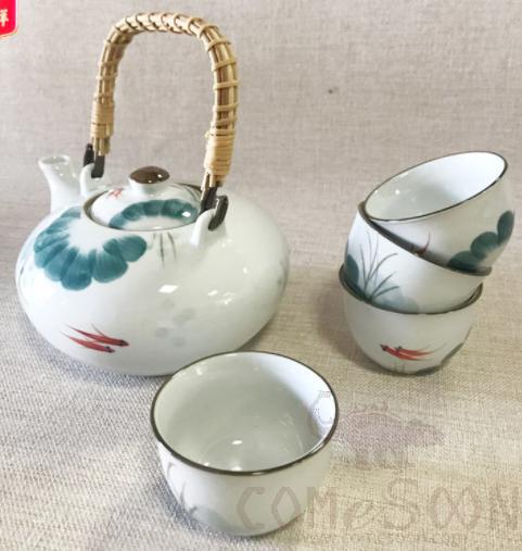 Japanese Tea Pot Set 5pcs set