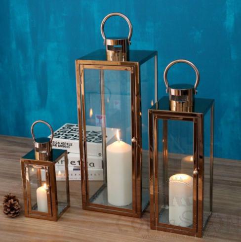 Lantern Lamp 3 Piece Set