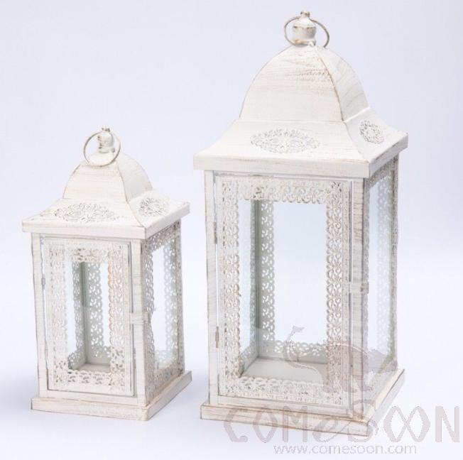 Lantern Lamp 2 Piece Set