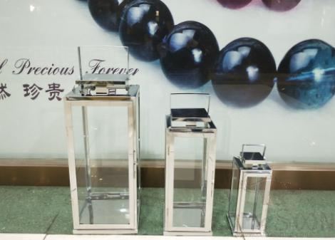 Lantern Lamp 3 Piece Set