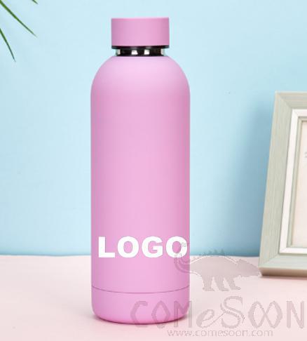 Flask S/S Bottle 500ml Pink