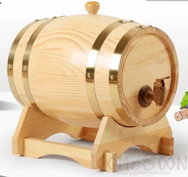 Pine Wooden Wine Barrel 5L