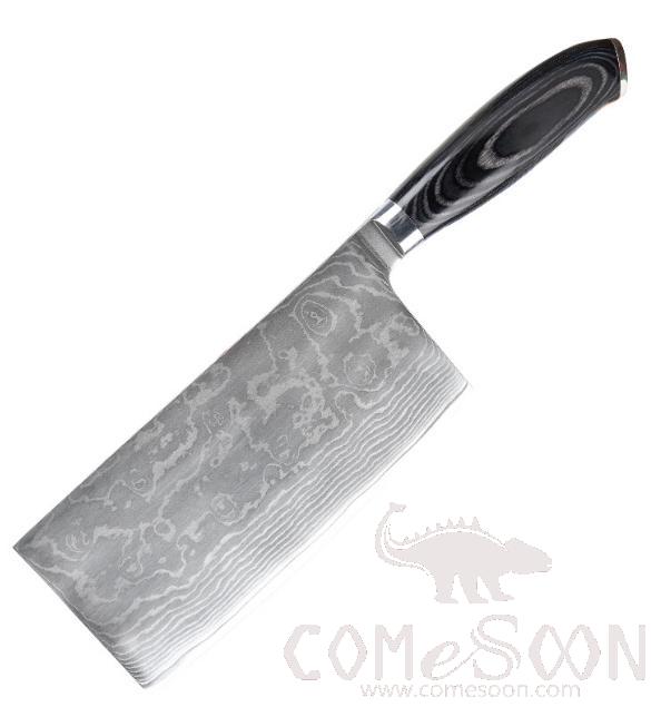WN112 Damascus Series Chopping Knife 7 Inch
