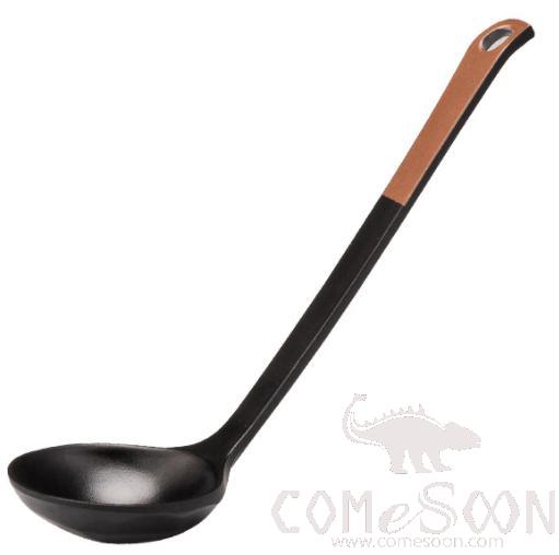 Clay Brown Series Brown Series Grid Turtle Shell Spoon