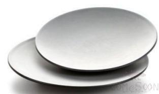 Grey-Black Series Grey Series 10.5 Inch Round Flat Plate