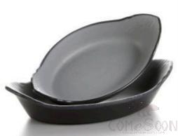 Grey-Black Series Grey Series 8.8 Inch Double Ear Boat Plate