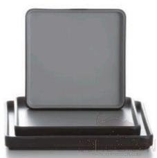 Grey-Black Series Grey Series 5.9 Inch Square Plate
