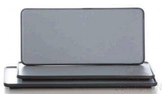 Grey-Black Series Grey Series 14 Inch Rectangular Pad