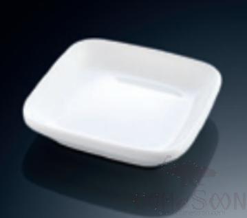 Mini Square Dish 4.5&quot; Sauce Dish