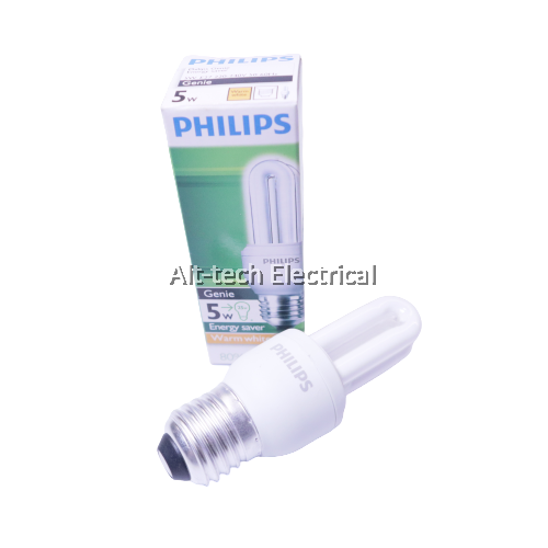 Energy Saving Bulb 5W,E27 Warm White(Philips)
