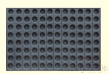 96 compartment cake mould round