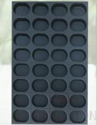32 compartment cake mould ellipse