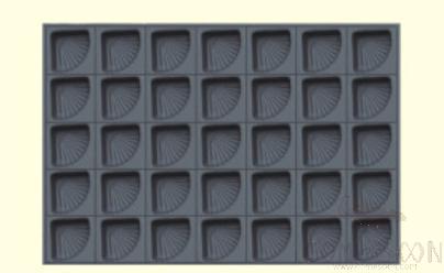 35 compartment cake mould shell