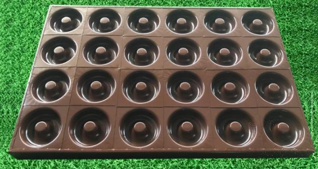 24-compartment Donut Mold