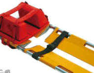 Scoop Stretcher with Head Immobilizer	