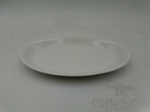 Ruled Relief 8.75 Inch Oval Soup Tray