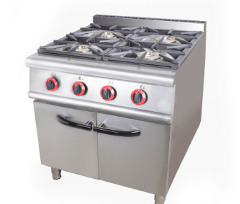Gas 6-Burner Range With Gas Oven
