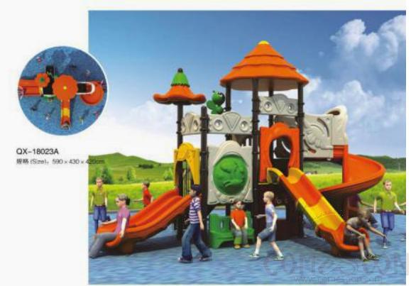 Children's play slide-galvanized pipe-590*430*420cm