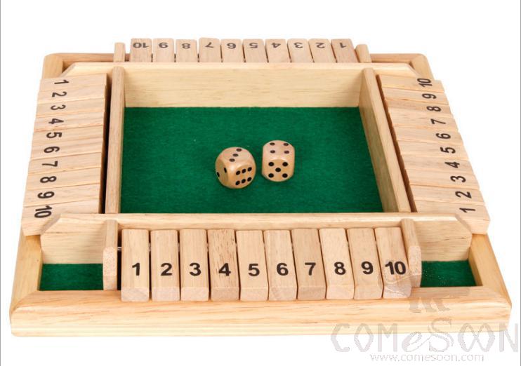 Four player flop game
