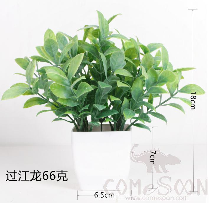 Crossing Longjiang Imitation Plants Plastic Plant Pot H18