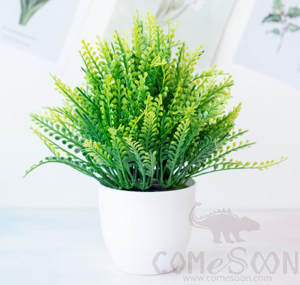 Imitation Plants Plastic Plant Pot H24cm