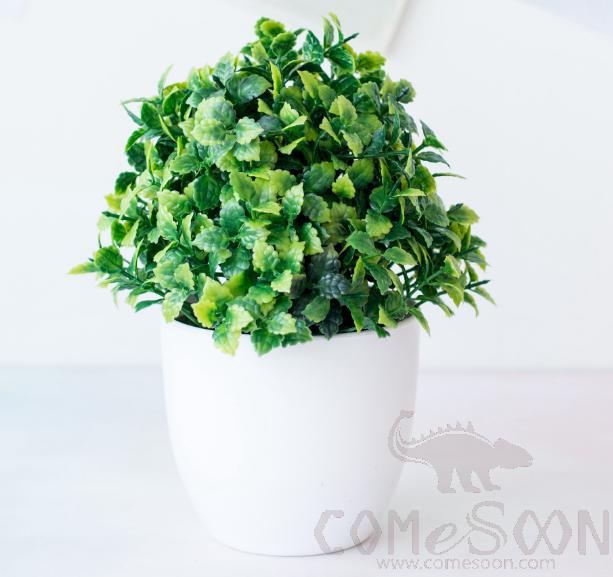 Imitation Plants Plastic Plant Pot H20cm